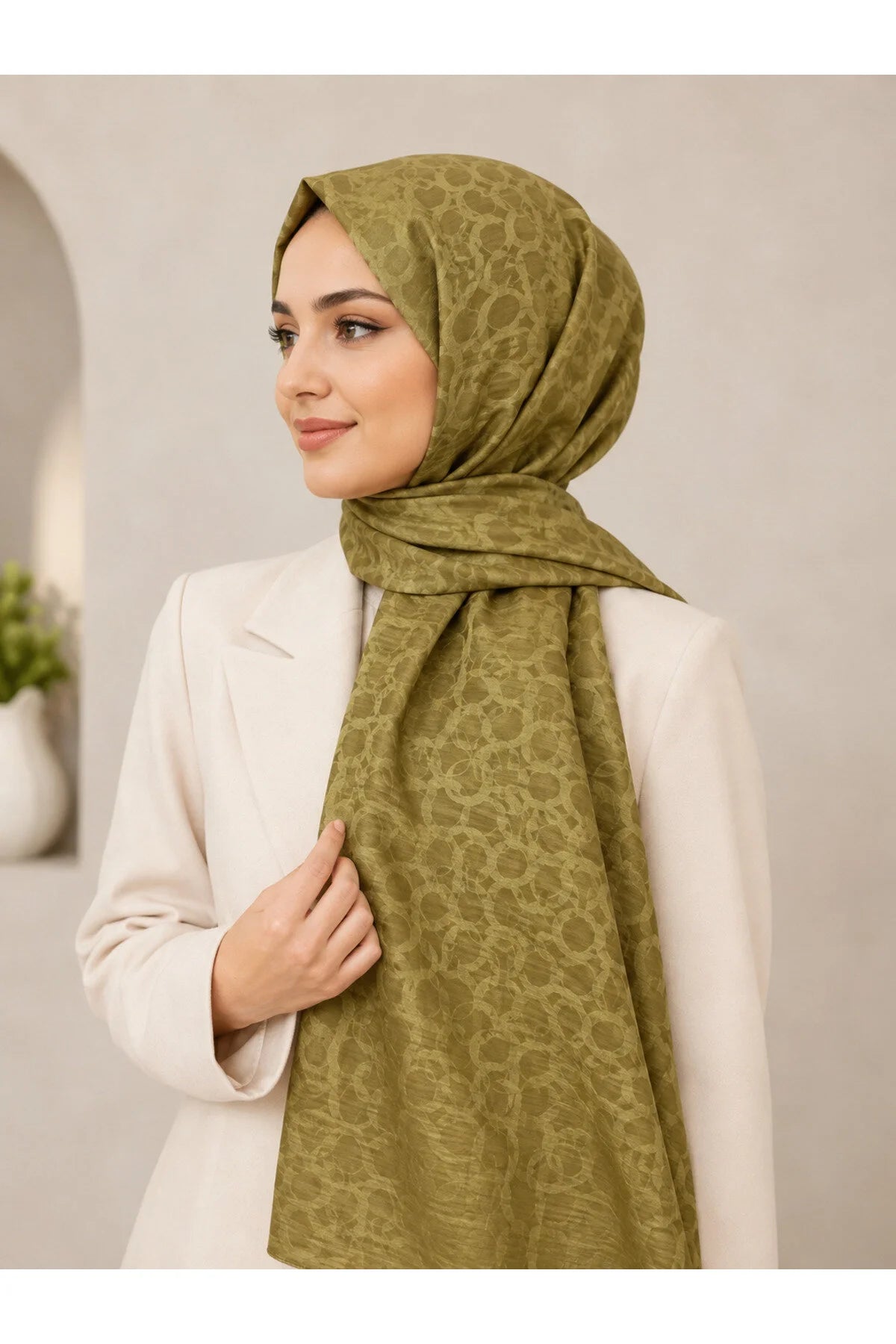 Premium Dikişli Kaşmir Şal